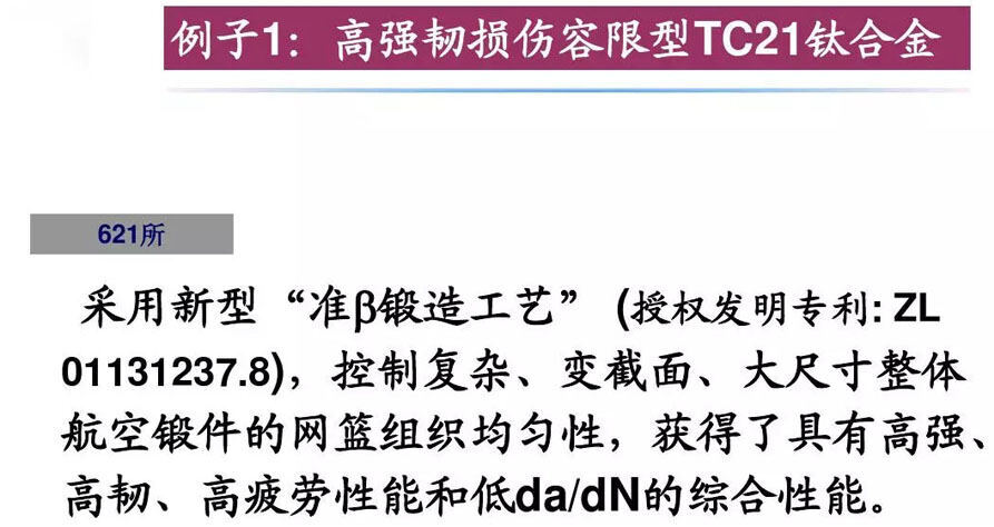 钛合金资料组织机能关系